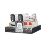 CP Plus 2 Camera Premium CCTV Surveillance Kit Color With Audio